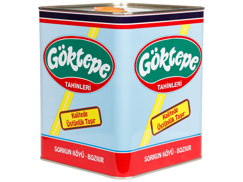 Göktepe Kepeksiz Bozkır Tahini Teneke 5 Kg Net:4600g
