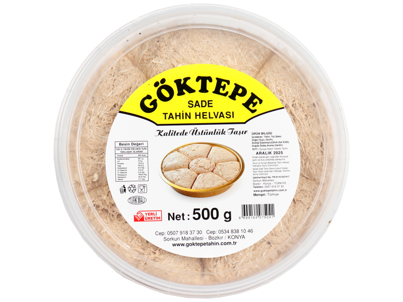Göktepe Tahinli Helva 500g
