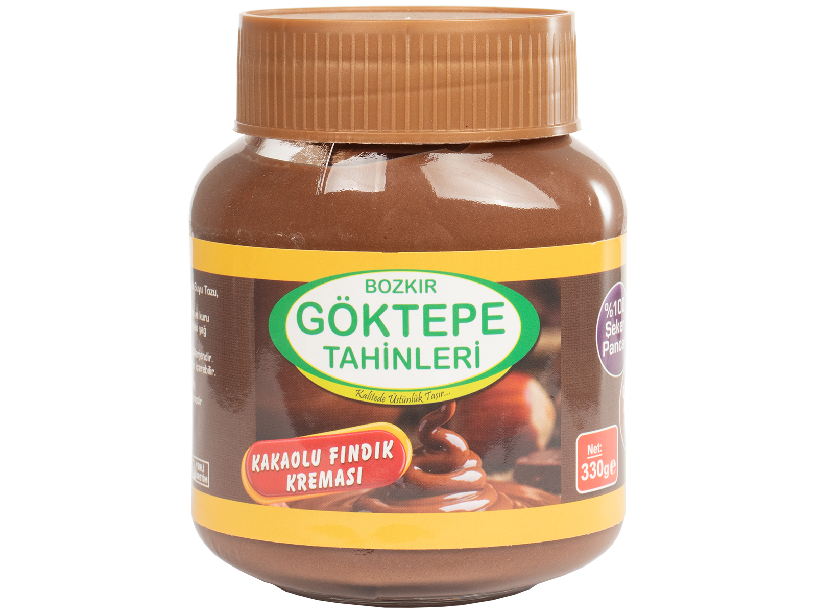 Göktepe Kakaolu Fındık Kreması (%35 Fındık) Net 330 Gr