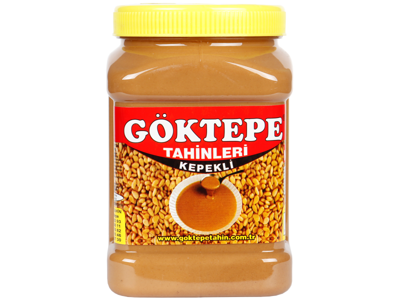 Göktepe Kepekli Bozkır Tahini Plastik Kutu 1 Kg Net:935g