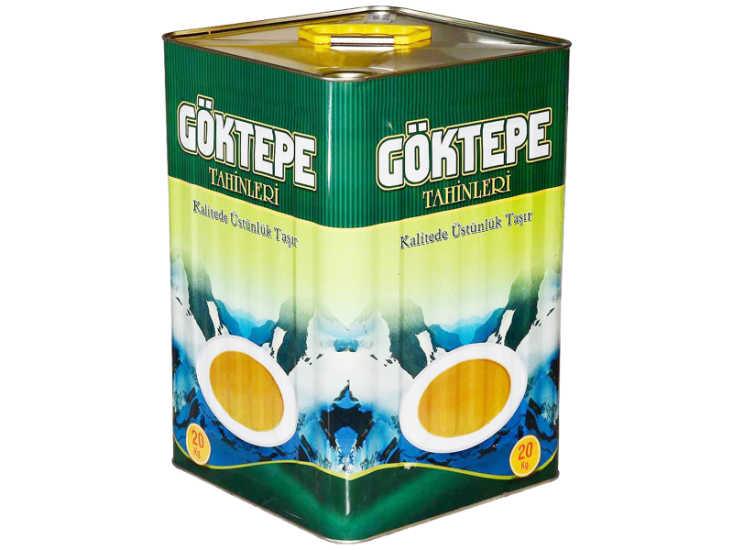 Göktepe Kepeksiz Bozkır Tahini Teneke 20 Kg